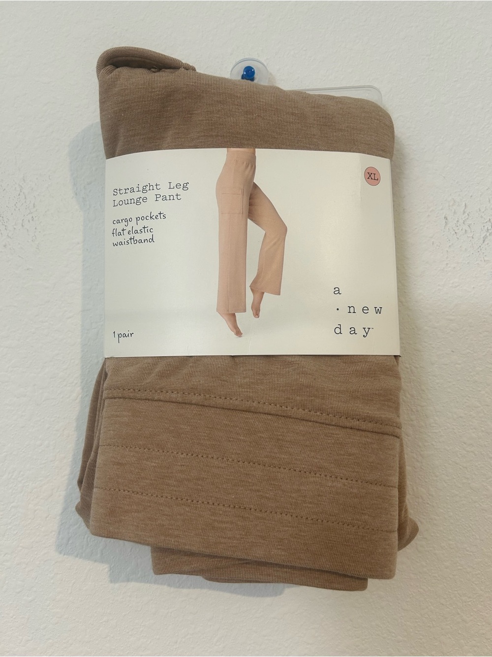 a new day Woman’s Straight Leg Lounge Pant - Brown